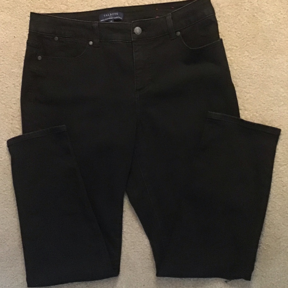 Talbots Black Denim Pants